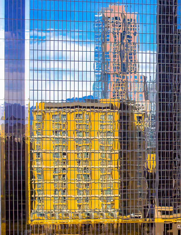reflections on downtown la by downtown la